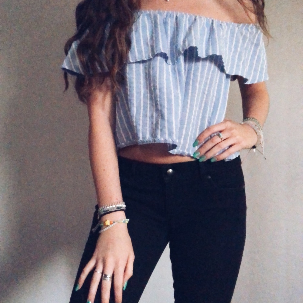 off the shoulder top